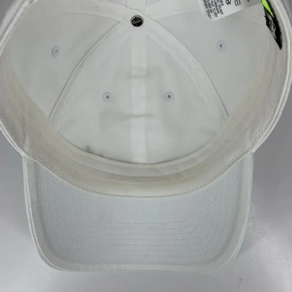 Nike white yellow
